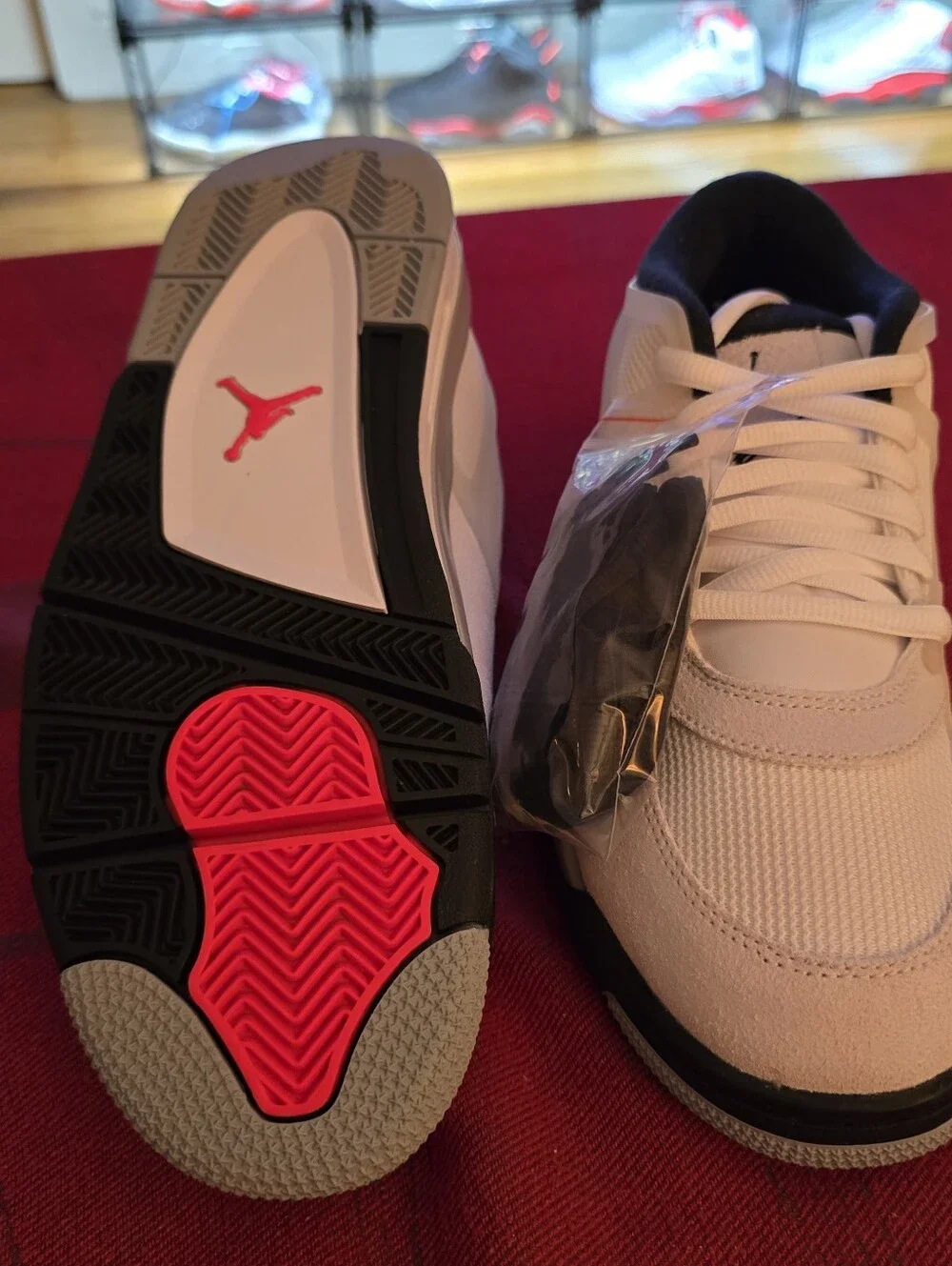 Air Jordan 4 RM White Light Smoke